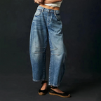 Ruby Wide leg Jeans Dark Blue