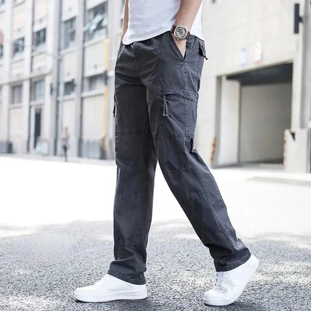 Men's Cargo Pants - Versatile and Stylish Dark Gray