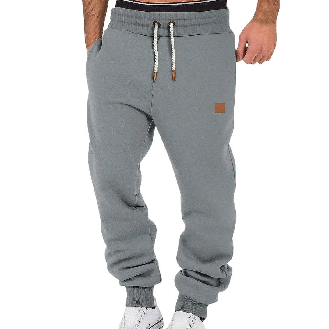 Pantaloni da jogging sportivi da uomo con coulisse regolabile