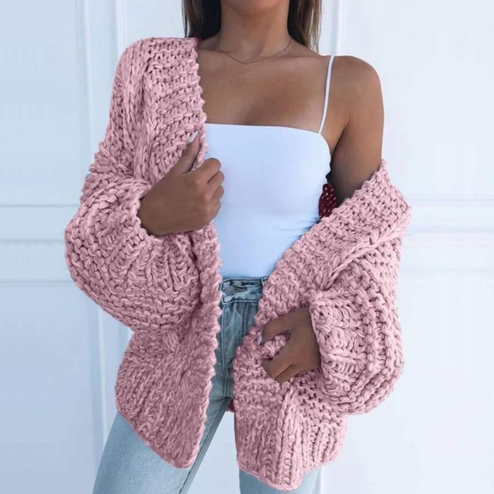 Layering Cardigan for Women Pink