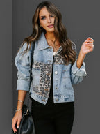 Leopard Print Este Jacket – Chic Elegance