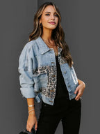 Leopard Print Este Jacket – Chic Elegance