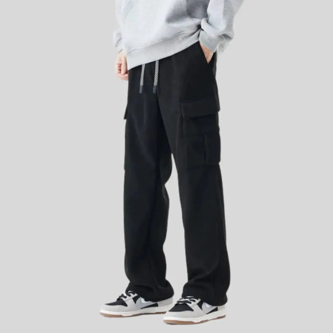 Men's Corduroy Cargo Pants-MODAUTLET