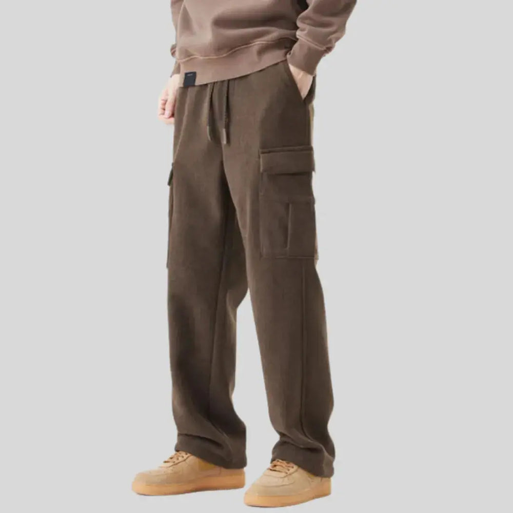 Men's Corduroy Cargo Pants-MODAUTLET