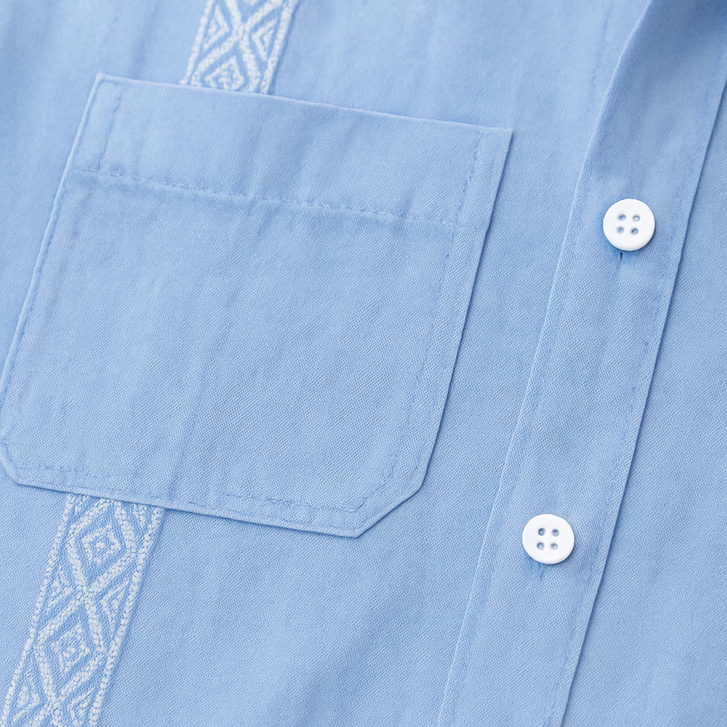 Men's Linen Shirt - Capri Coast Style