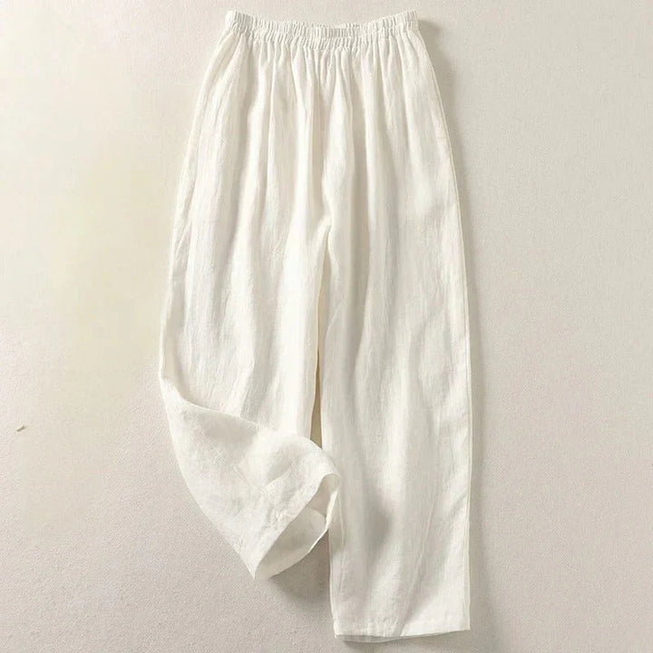 Women's Lightweight Linen Pants Set - 5 Pack Trousers-MODAUTLET
