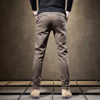 Casual Slim Fit Straight Leg Pants for Everyday Wear