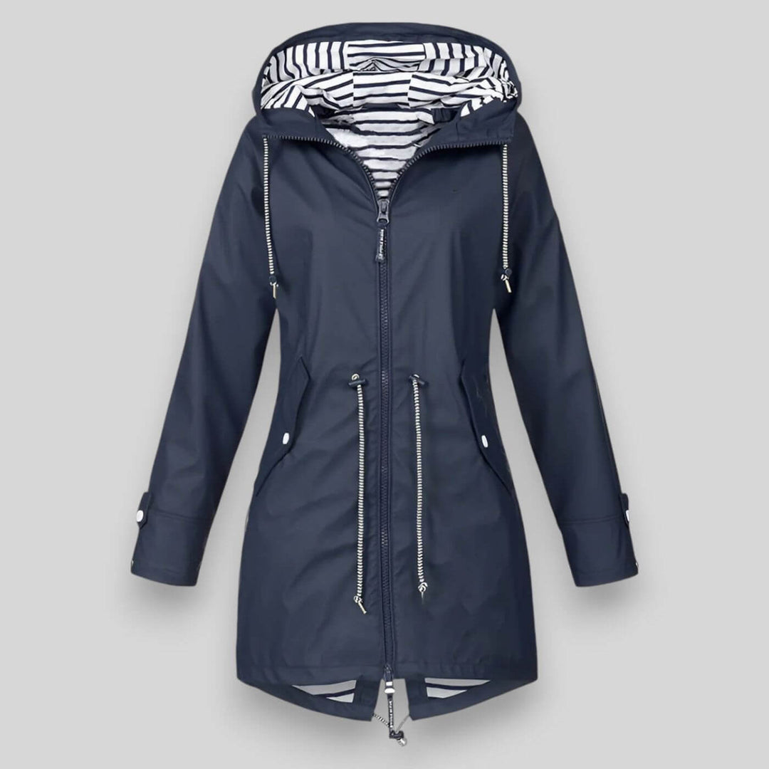 Women's Hooded Zip-Up Coat