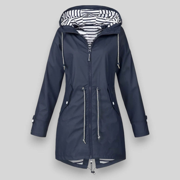 Women's Hooded Zip-Up Coat