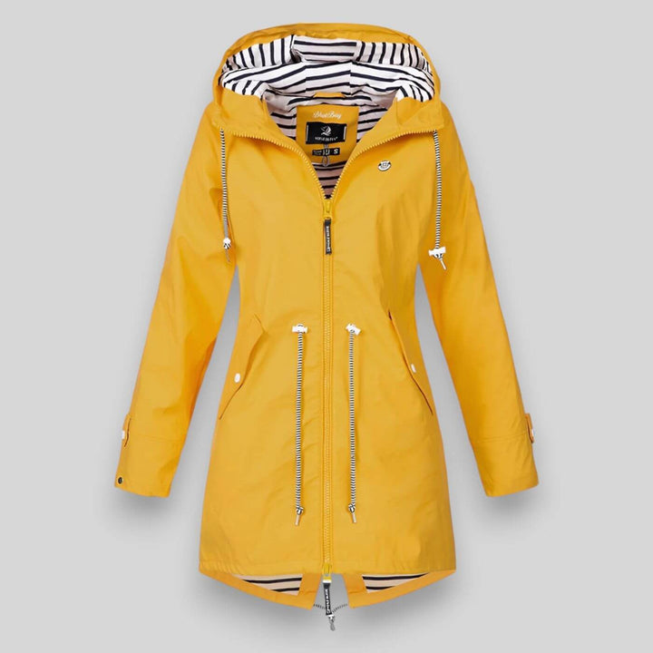 Women's Hooded Zip-Up Coat