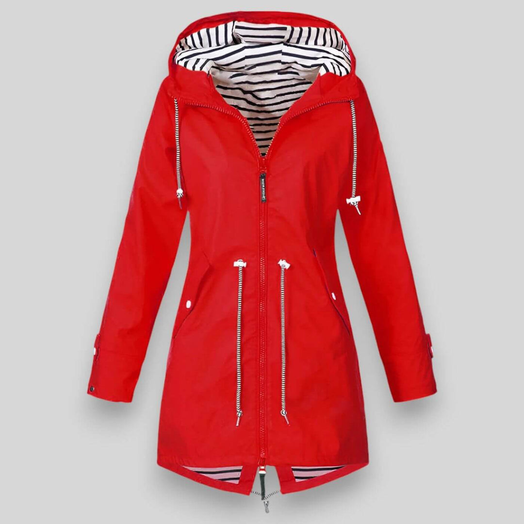 Women's Hooded Zip-Up Coat