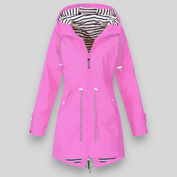 Women's Hooded Zip-Up Coat