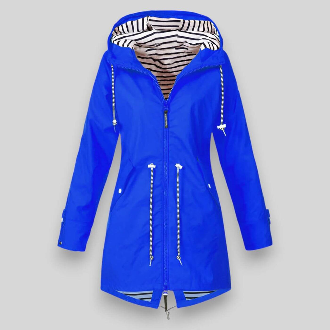 Women's Hooded Zip-Up Coat