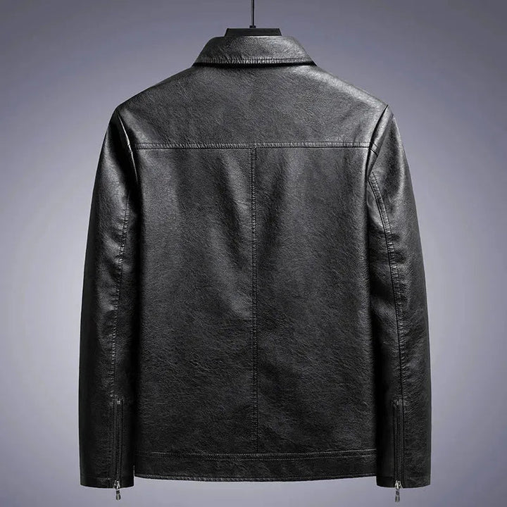 Stylish Leather Jacket for Men-MODAUTLET