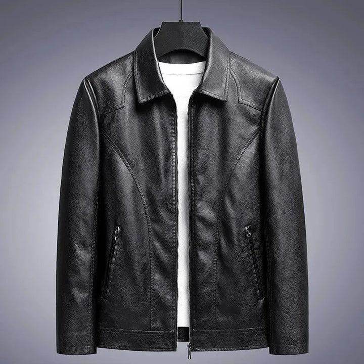 Stylish Leather Jacket for Men-MODAUTLET