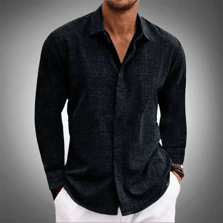 Signature Linen Shirt for Men-MODAUTLET