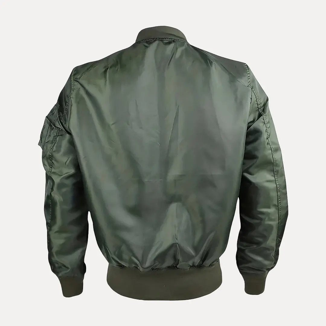 Water-Resistant Varsity Jacket for All-Weather Style