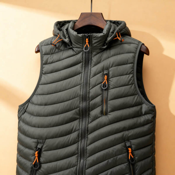 Pánská větruodolná outdoorová vesta