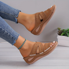 Women's Summer Sandals - Stylish and Comfortable Footwear Brown