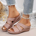 Women's Summer Sandals - Stylish and Comfortable Footwear Pink