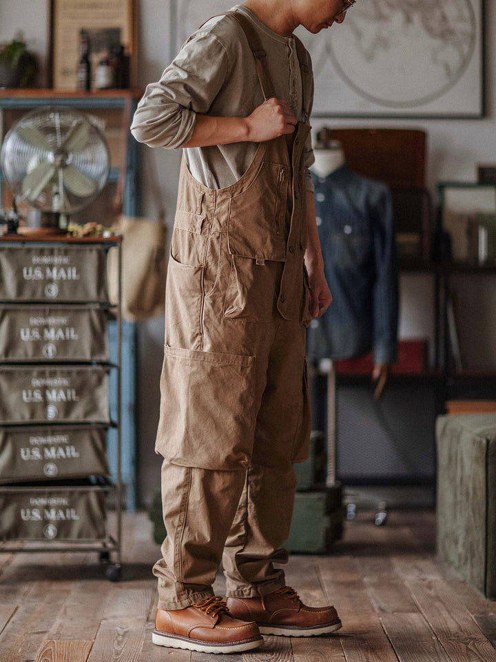 Men's Casual Canvas Overalls