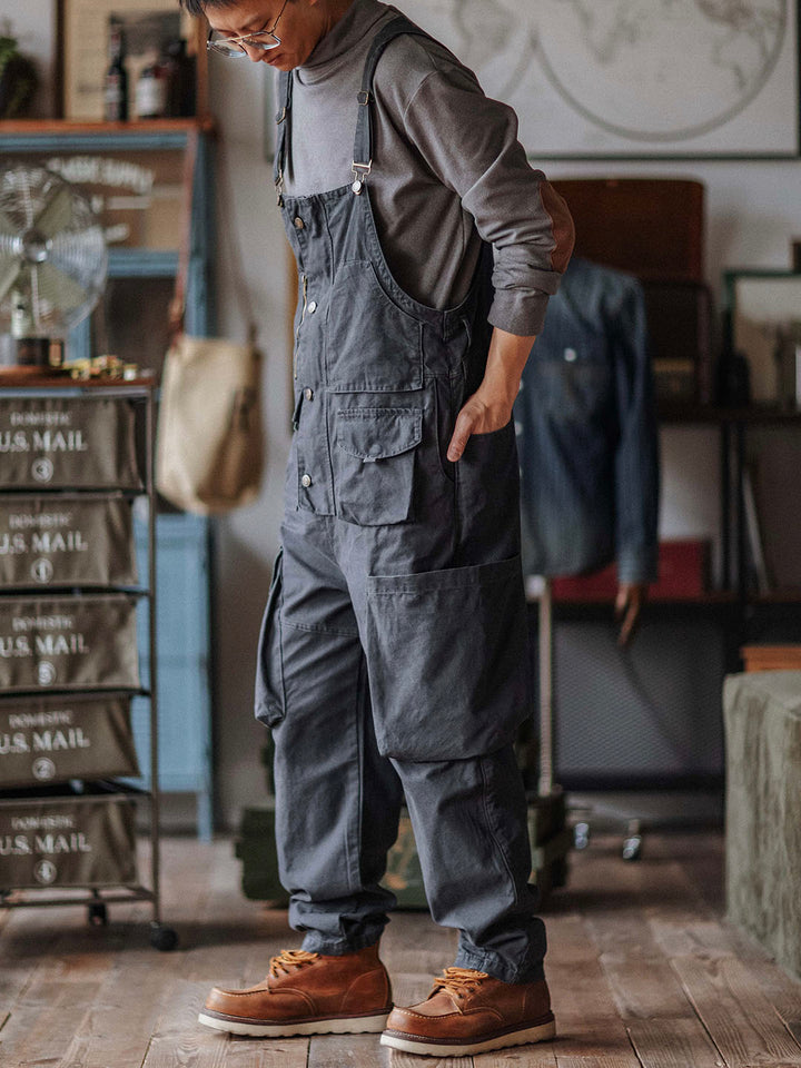 Men's Casual Canvas Overalls