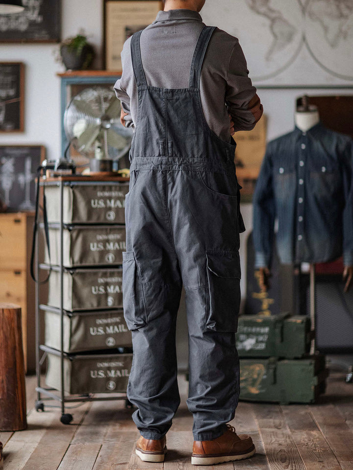 Men's Casual Canvas Overalls