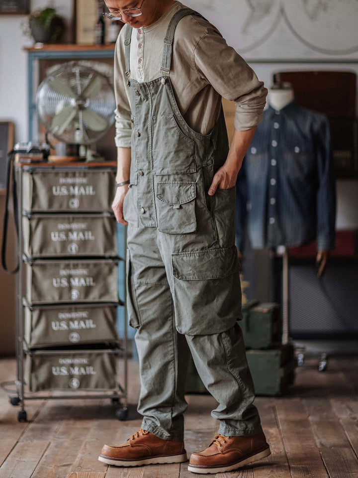 Men's Casual Canvas Overalls