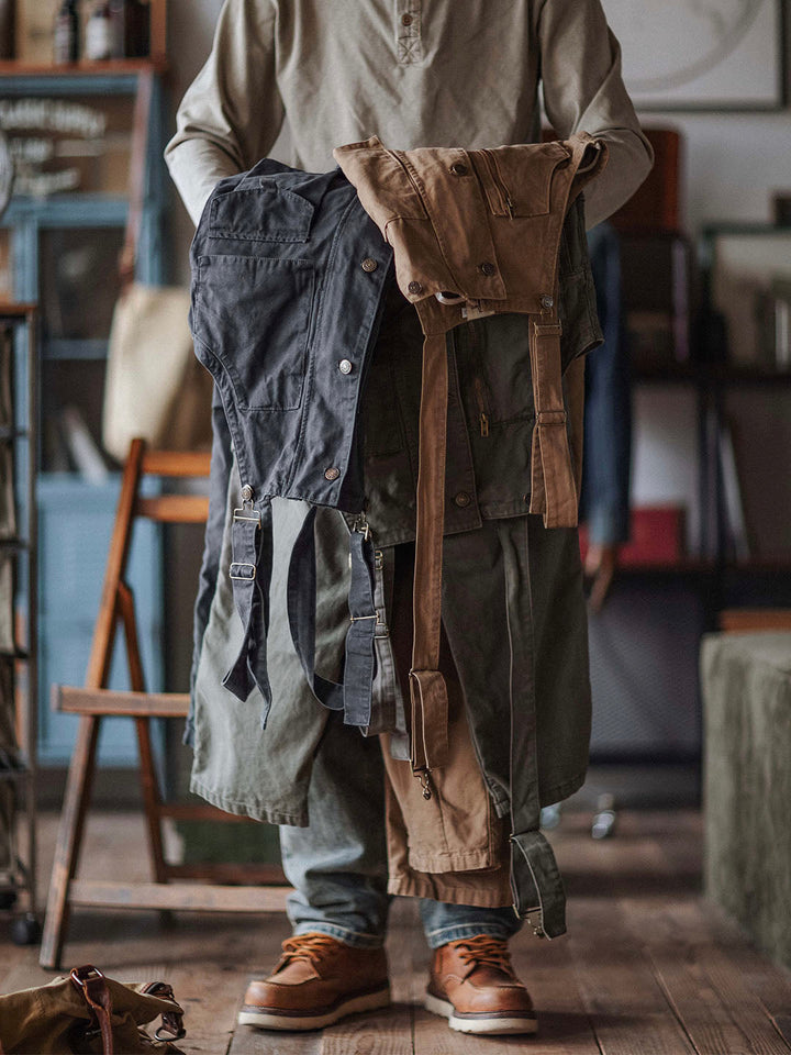Men's Casual Canvas Overalls