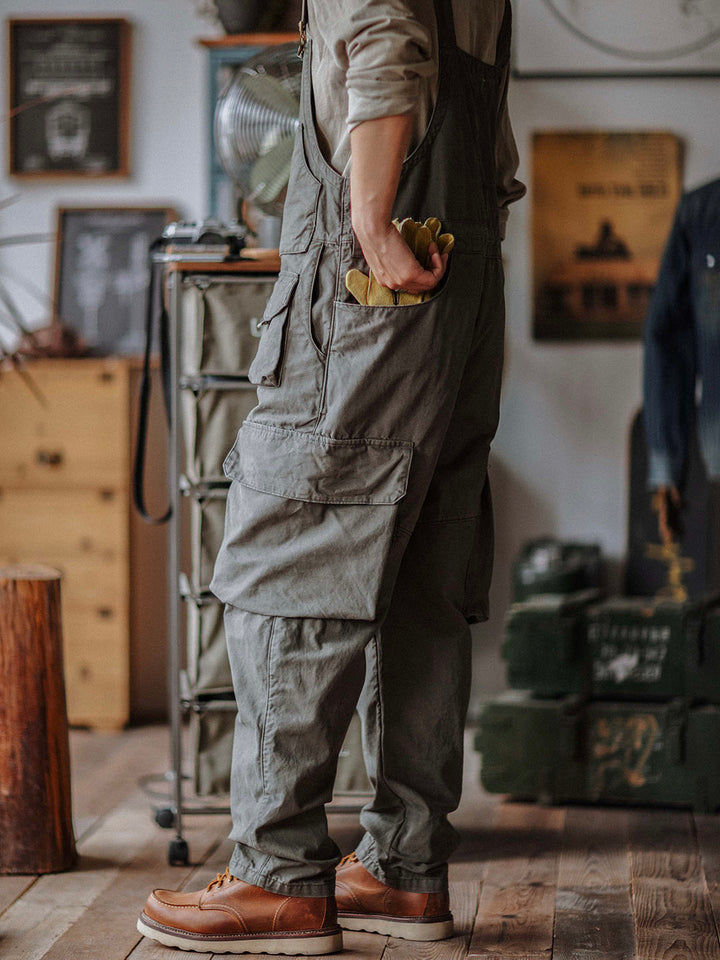 Men's Casual Canvas Overalls