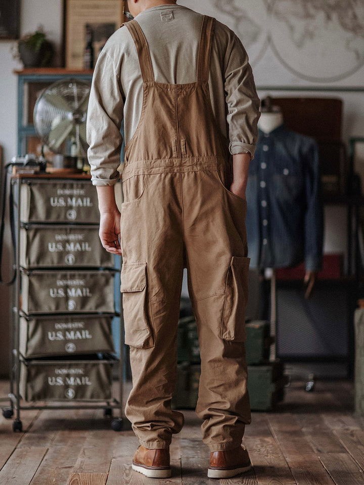 Men's Casual Canvas Overalls