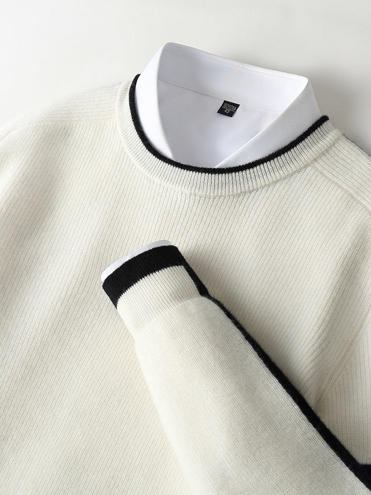 Men's Cashmere Garrison Pullover