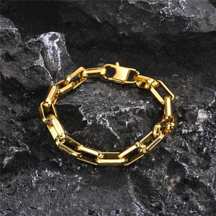 Stylish Cuban Link Bracelet for Men and Women-MODAUTLET