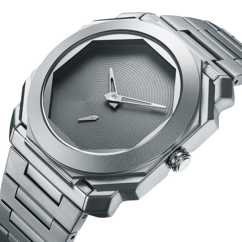 Facet-08 Monolith Design Silver