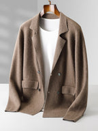 Men's Wool Cardigan - Cozy and Stylish Knitwear