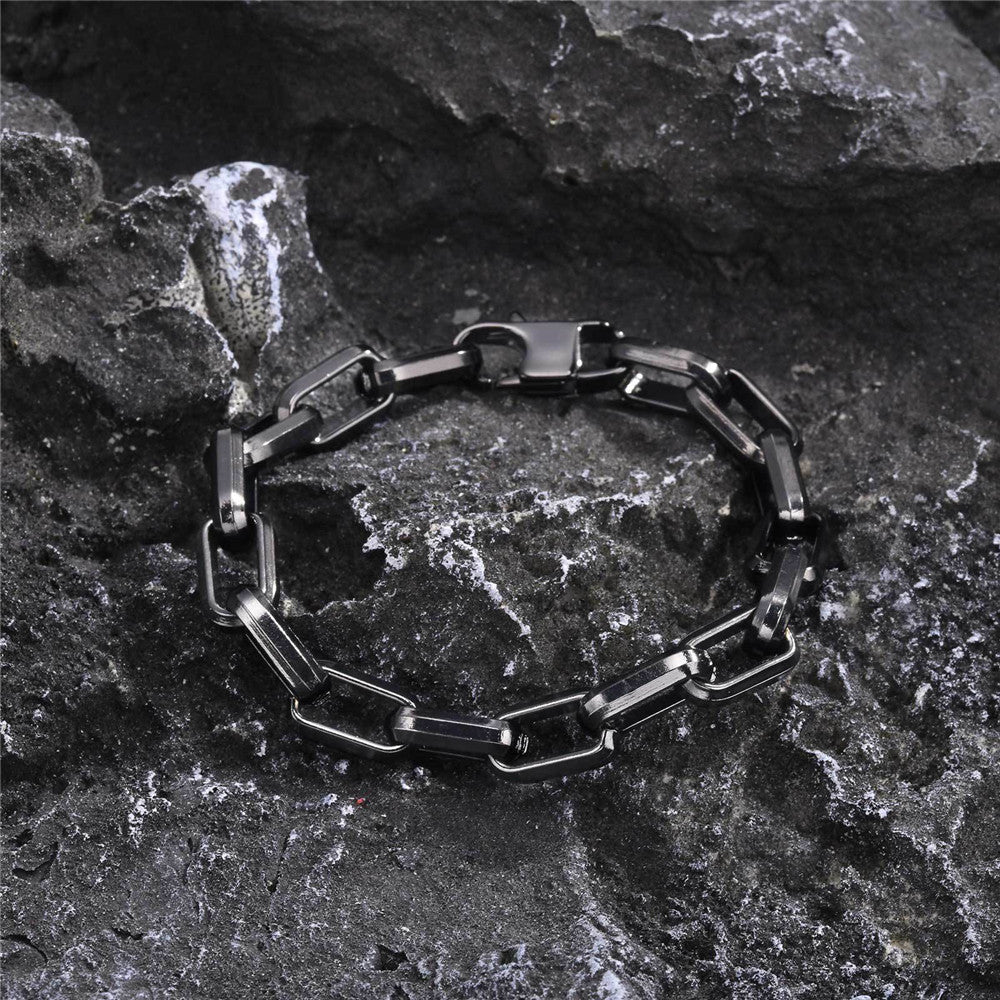 Stylish Cuban Link Bracelet for Men and Women-MODAUTLET