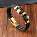 Braided Rope Bracelet for Stylish Look Gold