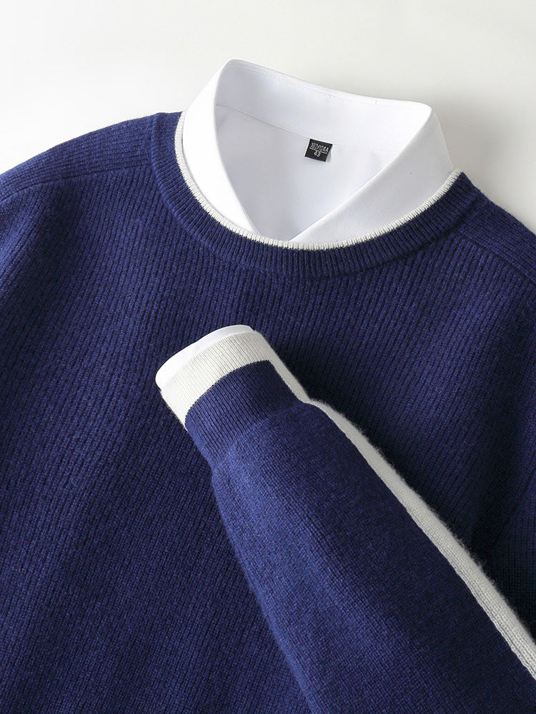 Men's Cashmere Garrison Pullover