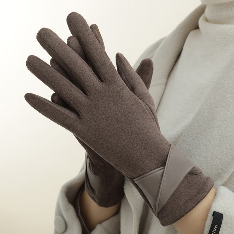 Soft Suede Touch Gloves for Ultimate Comfort