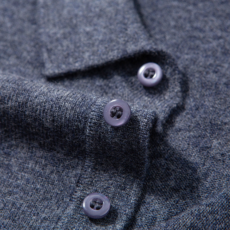 Men's Cashmere Polo Shirt