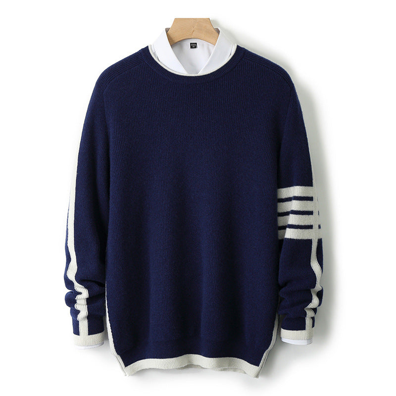 Men's Cashmere Garrison Pullover