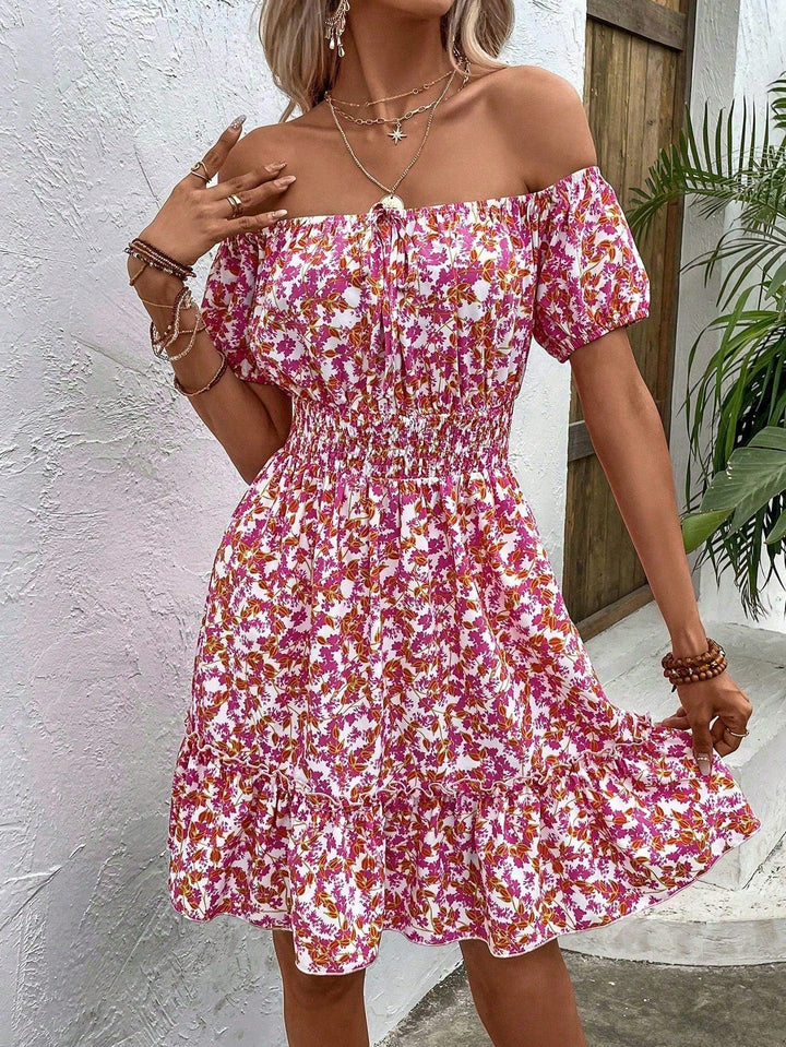 Women's Off-Shoulder Maravella Dress-MODAUTLET