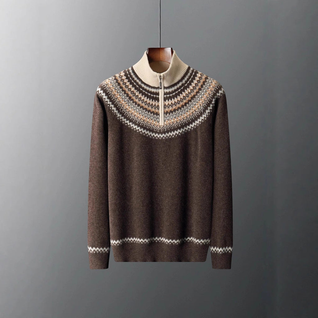 Men's Cashmere Sweater - Alpine Style