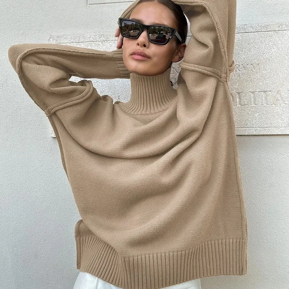 Women's Marea Alta Sweater - Stylish and Cozy Knitwear Beige