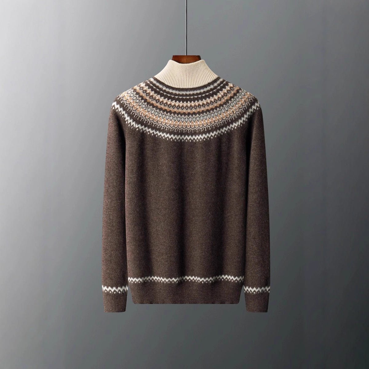 Men's Cashmere Sweater - Alpine Style