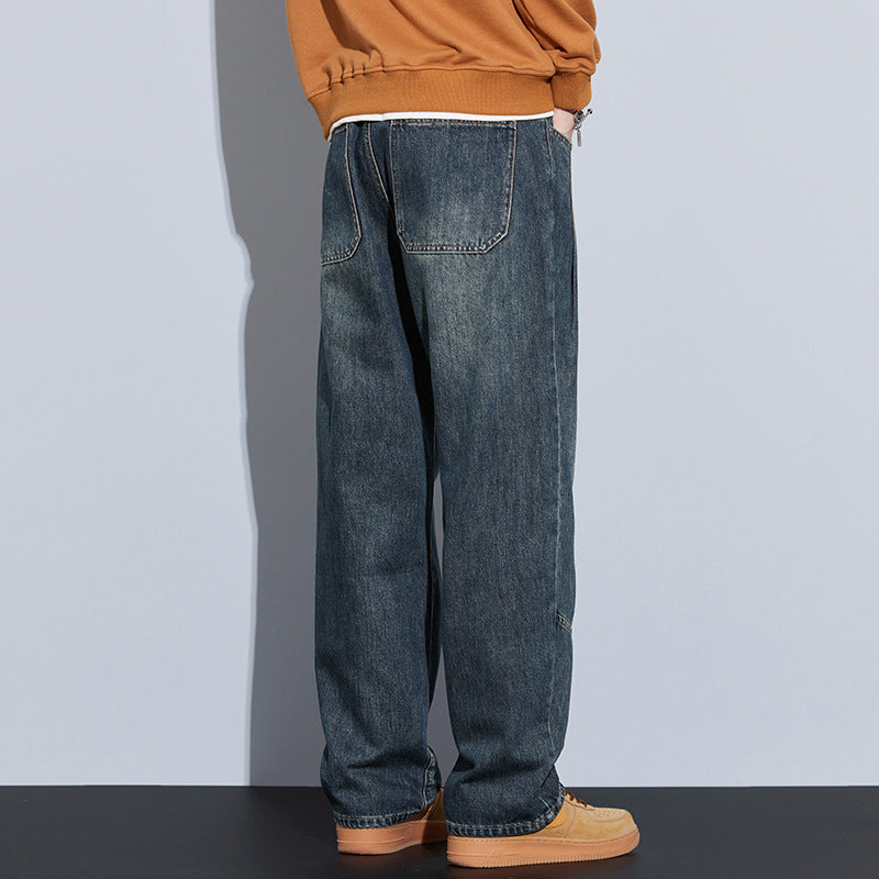 Men's Straight Leg Pants - Classic Fit Trousers-MODAUTLET
