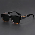 Link Fitted Sunglasses Black Leopard