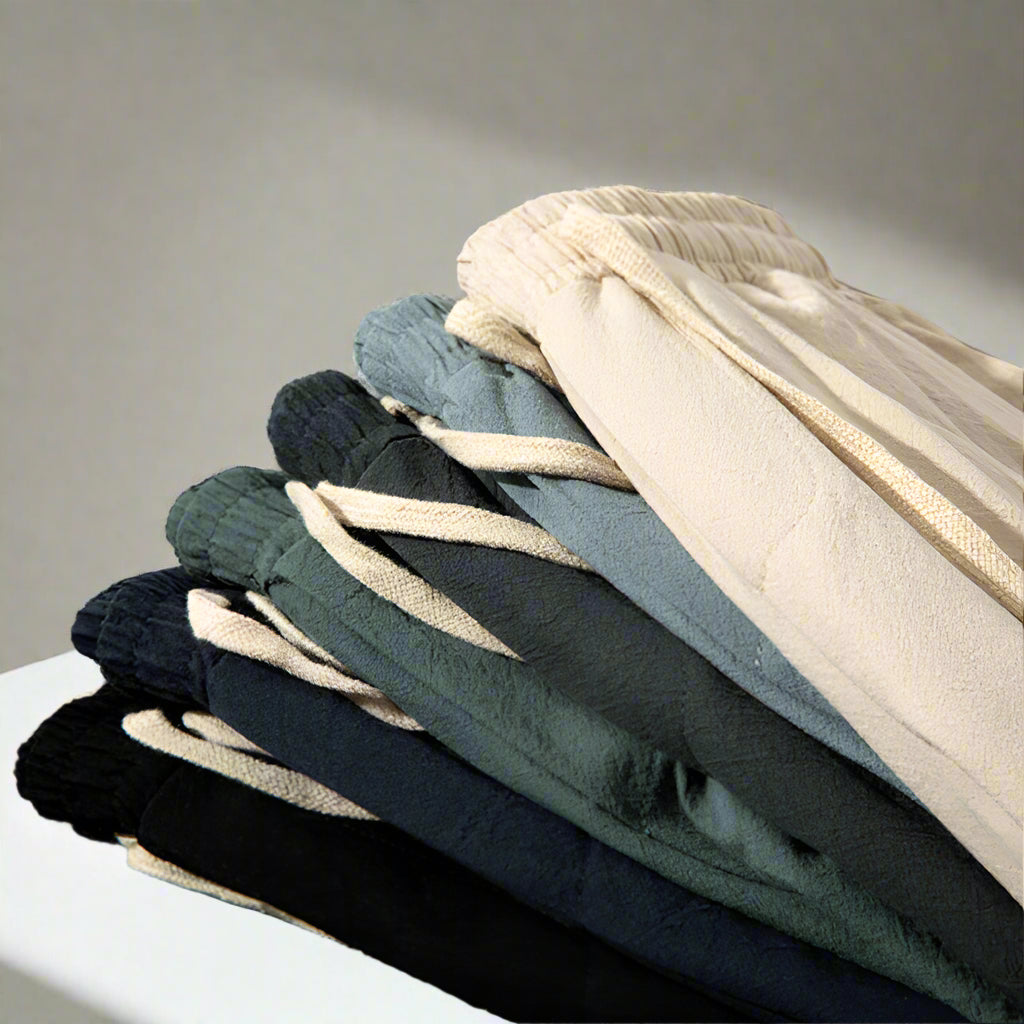 Men's Linen Pants - Lightweight and Breathable Summer Trousers