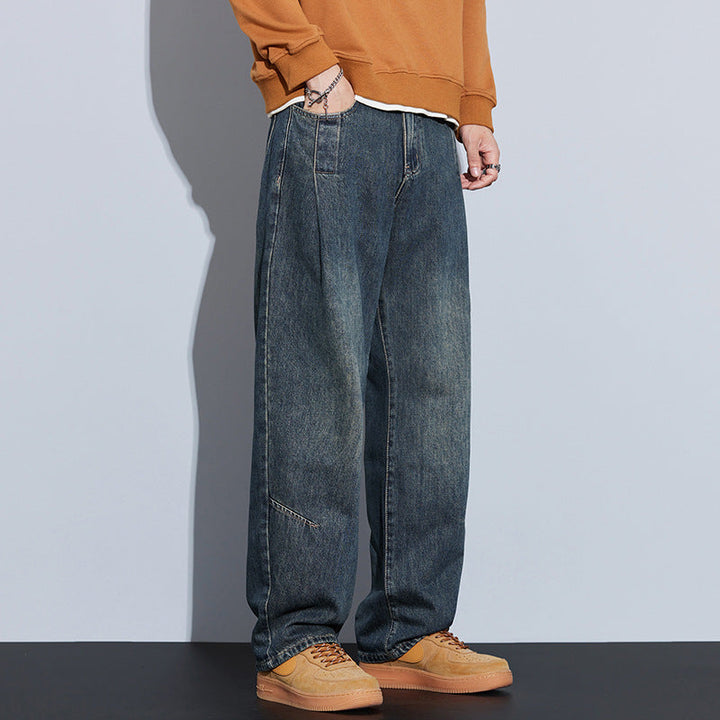 Men's Straight Leg Pants - Classic Fit Trousers-MODAUTLET