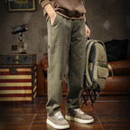 Men's Canvas Panel Pants